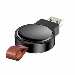 Baseus Dotter mini Qi 2.5W vezeték nélküli töltő Apple Watch, fekete (WXYDIW02-01)